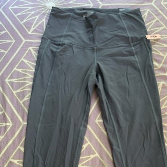 Gray Active Leggings - Picture 1 of 3